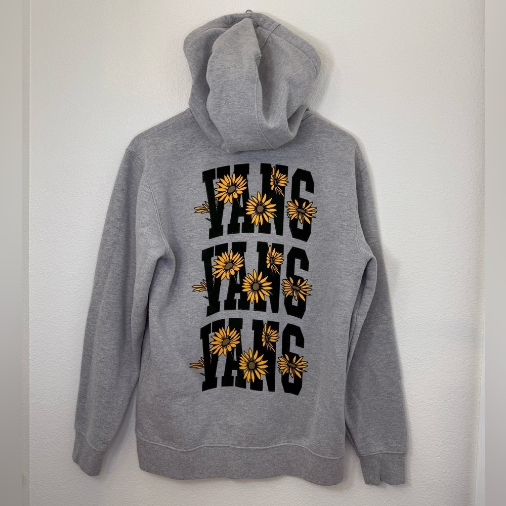 Vans Flowers Hoodie Unisex Small - Picture 7 of 12